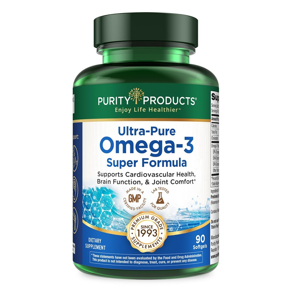 纯度产品-超纯度Omega 3 超级公式 90 软胶