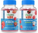 活性糖 无营养纤维儿童 + Probiotic + Prebiotic Fiber kids, Gummys Bundle - Great Tasting, Vitamin Supplement, Gluten Free, GMO Free, Chewuble Gummy (英语:Gluten Free, Gluten Free, Gluten Free, Guble Gummy) (英语).