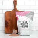 Vitaura Labs Grass-Fed Whey蛋白隔离剂 - 蛋白质 25g(DVD 50%) Pervice - 100% Whey Isolate - NSF 内容认证 - 巧克力 Gelato Flawared - 无填充剂 - 轻松文摘 - 30 services