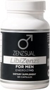 ZENZSUAL LibiZenzs Men - 与Ginseng, Maca Root, Ashwagandha - 增加睾丸酮水平 - Gluten Free (120 Capsules) 的自然饮食补充组合