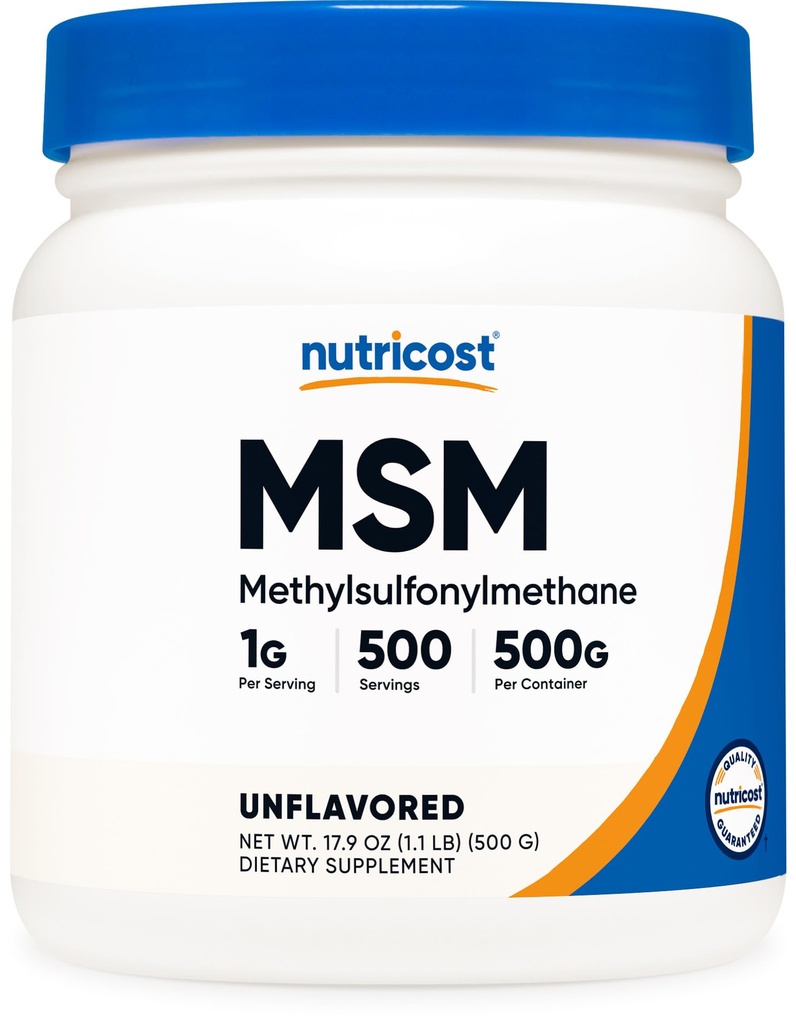 纯营养物质 MSM 粉末 500克(甲基苯丙胺)
