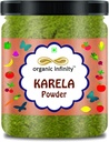 Karela Powder, Bitter Melon Powder, 饮用食用食用小便箱 毛发生长减重汁 - 200 GM