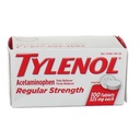Tylenol Reg Strngth 100's Small 100ct Tylenol 325 Mg 常规强度疼痛救世主