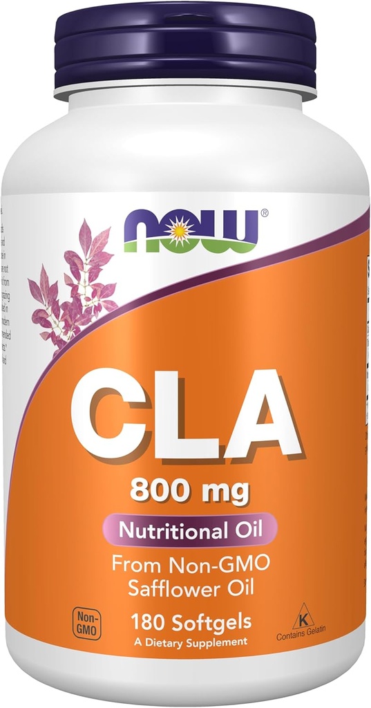 NOW 补充品,CLA(硫酸),800毫克,营养油,180软胶