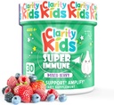 明亮的孩子 超级免疫支持 QQ 长老莓提取,维生素C, Probiotics & Zinc for Children QQ 健康口味的所有自然孩子补充 QQ 30 Piect