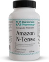 N-Tense Soursop Graviola Capsules 500mg 野生Graviola + 7 雨林草药 支持正常细胞健康 120 植物草药