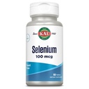 Kal 100 Mcg Selenium Yeast 自由石碑, 100 计数