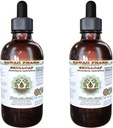Skullcap 无酒精液体提取器,有机Skullcap (Scutellaria lateriflora) Dried Herb Glycerite Natural Herbal Supplement,夏威夷药厂,美国 2x4 f.oz
