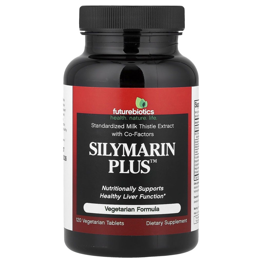 未来生物素 Silymarin Plus, 120 蔬菜片