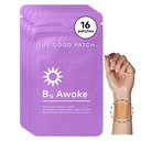 Good Patch B12 Awake Patch, 天然补丁加咖啡因, B12, 和绿色茶叶提取器, 植物动力可穿戴的井, 帮助推广能源( 16 个总补丁)
