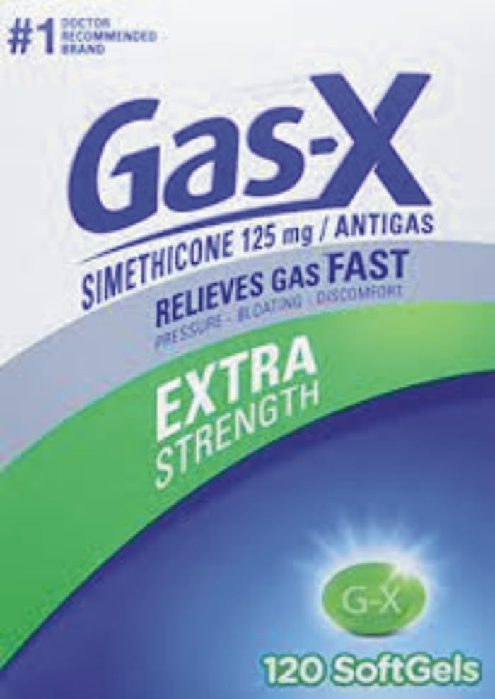 Gas-X 额外125mg 强度气体减量