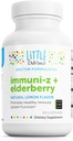 DAVINCI 小Immuni-z + 长莓 - 支持免疫健康、健康肺部和喉部组织的儿童 Zinc Lozenge * - 与维生素D3, 锌, 长莓和更多 - Lemon Flavor - 60 Lozenges