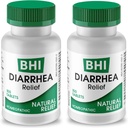 BHI 痢疾救济快速行动自然补救 Muld Diarghea - 8 Soothing Homopathic Actives 帮助平静胃痛,瓦斯和女性及男性的Cramps – 100 片(包2)