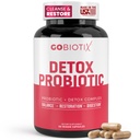 GOBIOTIX 消化健康解毒补充剂 - 牛奶硝酸盐,Turmeric 和 Dandelion Root, Gut 健康酶 - 50亿 CMU - 60 Capsules