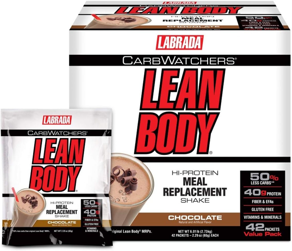 Labrada 动漫观察者 精体 Hi-蛋白质 Meal Explain Shake,巧克力冰激凌, 2.29 Ounce(42页)