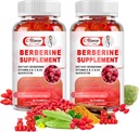 白百灵无糖补充剂 Gummys,原Berberine HCL 与锡兰肉桂,奎西丁,多维他命,支持Imune & Gastro肠功能和男女代谢