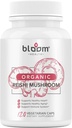 Reishi蘑菇卡普苏莱斯,用于免疫支持的有机Ganoderma Lucidum, Cardio Health and Energy – Gluten Free, Non-GMO, Vegan-Friendly 1000mg Reishi蘑菇提取器(120 Capsu莱斯)