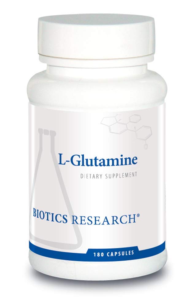 生物学研究 L Glutamine,胃肠健康,Gut Lining支持,优化肌肉支持,Lean肌肉,抗氧化剂活动,自由形式氨基酸. 180 顶盖