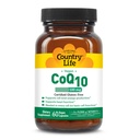 乡村生活简便 CoQ10 100mg – 支持心脏功能和细胞能,Vegan软胶,认证无糖,非GMO补充,60 cm – 心血管健康支持
