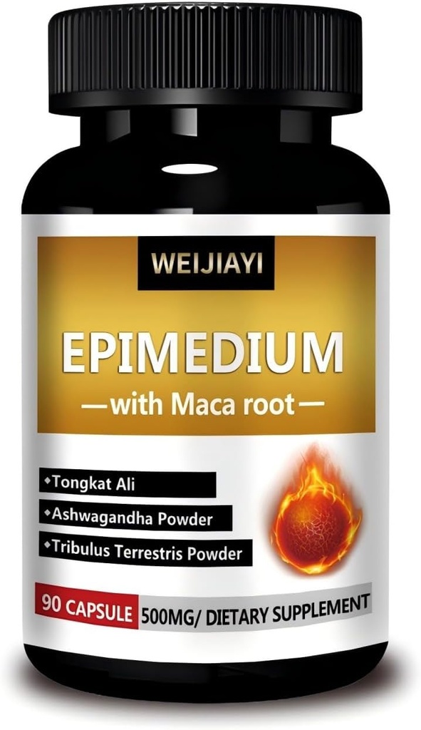 Epimedium可以增强男性的性功能 - Super Epimedium,包含每役500毫克,与东格·阿里,Saw Palm,Ginseng,以及Black maca Root的提取物结合,......