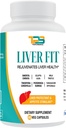 肝脏符合 QQ Liver Cleanse, Detox & Reference Formula - 天然肝脏支持补编 配有 Milk Thetle Excert, Phyllanthus Amarus Excert, Picrorhiza Kurrora Excert, 60 Capsules