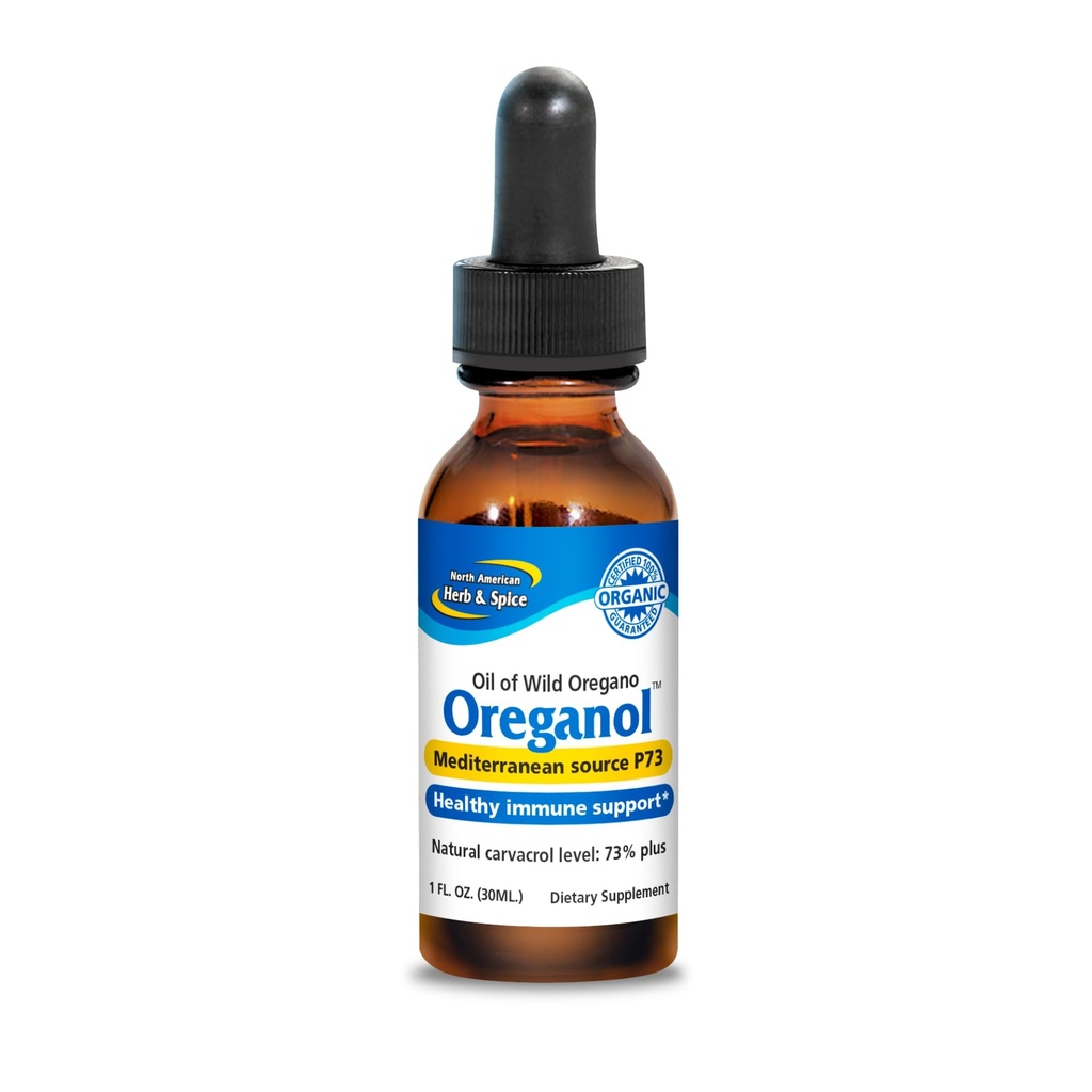 北美洲HERB & SPICE OREGANOL - 1 fl oz, 包装 3 - 未加工,野生,有机OREGNO 石油 - 地中海来源 P73 - 非GMO - 1296 总服务量