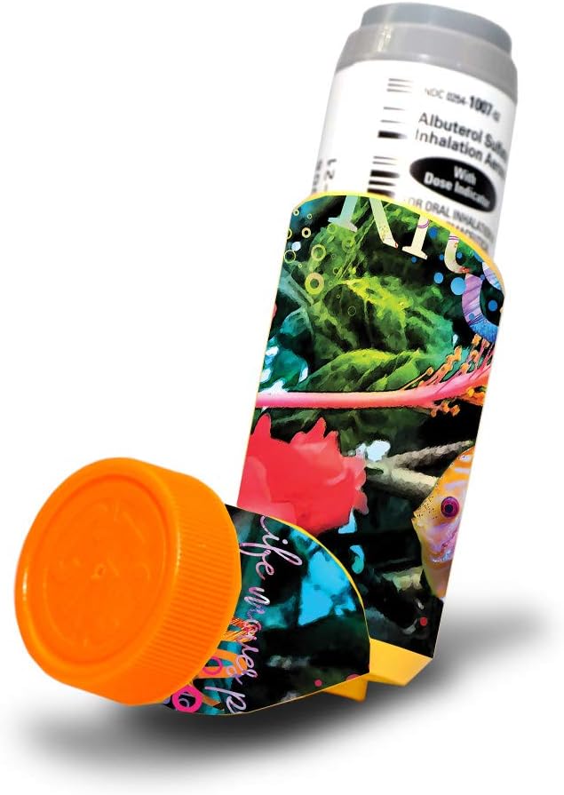 Proventil HFA Asthma Inhaler 的巨型皮肤