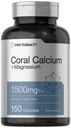 Horbäach珊瑚钙 1500mg Capsules 150 伯爵 + 镁 → Non-GMO & Gluten 免费补编