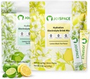 JOISPACE 电解质 饮用与茶多酚的混合 QQ 快水解与电解质 布尔斯特 NO-GMO, Vegan, Gluten-Free QQ 柠檬茶和柠檬柠檬茶, 32种服务