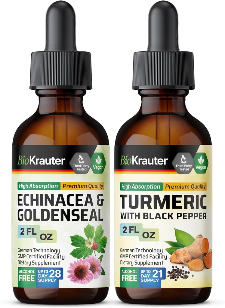 (原始内容存档于2018-09-21). Echinacea with Goldenseal Tincture 2 Fl. Oz. & Turmeric Tincture 2 Fl. Oz.