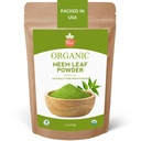 SPICY ORGANIC NEEM Powder – 4 oz. – 认证的USDA有机-非GMO – 新鲜干燥的NEEM 叶粉用于健康发型和皮肤 - Azadirachta Indica Ayurvedic 草药用于整体健康.