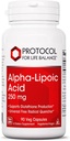 生活平衡协议 α-脂酸补充剂-600mg ALA - 氧化性应激素Quencher,血液流动和心脏健康 - Kosher & 乳房免费 - 60 Veg Capsules