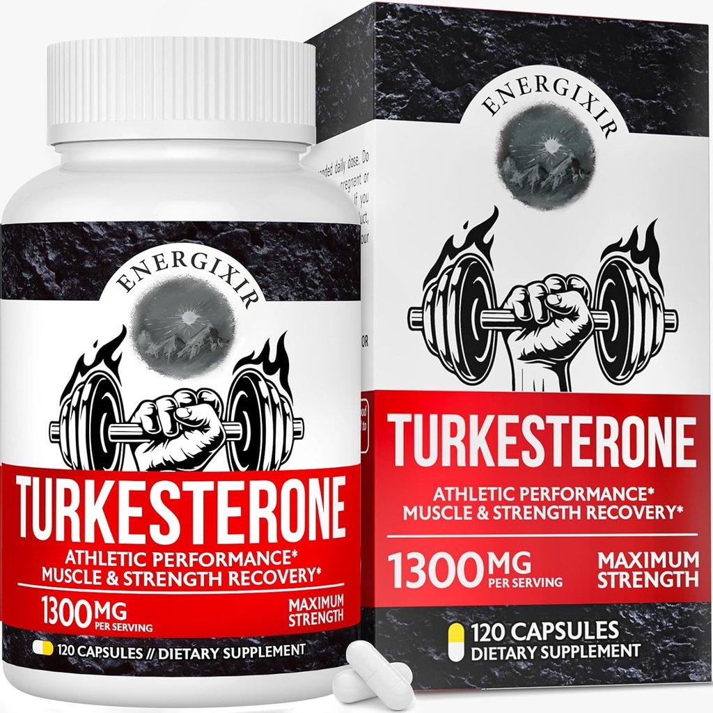 78 000mg 男子睾丸酮补充剂,Max Purity 95% Turkesterone, Testosterone 助推器促进更多能量,强力,Stamina,耐力,性能,肌肉生长和复苏-60天供应(120ct)