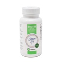 Carson Life Biotin 补充剂 - 60块平板药 - 男女配方 - 促进毛发生长的维生素补充剂 - 高级公式 帮助促进能量和细胞生长 - 美国制造