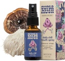 SuperMush Daily Chill Mooth Spray - 蘑菇Spray 补充 Reishi - Hibiscus & Ashwagandha 混合蘑菇 提取纯液Sprays - 压力缓解,放松和冷静 - 30毫升有机狮子的马内