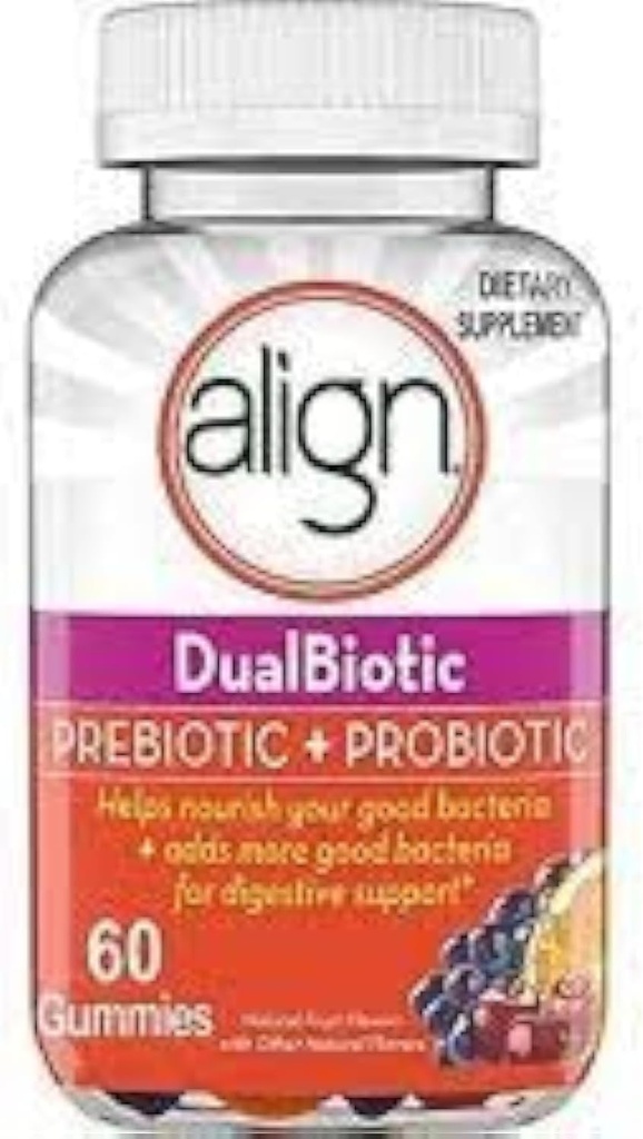 Align Prebiotic + 天然果汁-60 CT,包3
