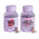 Lemme Burn & Debloat Capsule Bundle - 代谢法和脂肪燃烧法 + Debloat Capsules for Bloating & Gas Relief, Probiotics & Prebiotics - Gluten Free, 非GMO - 60 Ct.