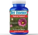 她的Essence Womens Probiotic for Gut Health, Prebiotics and Probiotics for Women Digestive Health & pH 平衡,免疫支持和Gut Health, Florable, Gluten & Soy Free, 60 Capsules (英语).