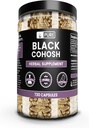 纯原始成份 黑色 Cohosh (730 Capsules) 无镁或水稻填充器, 永远纯净, 实验室验证