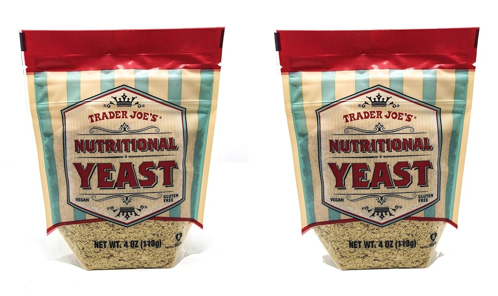 商人Joe的营养性酵母 - Vegan,无葡萄糖,4 Ounce - PACK OF 2