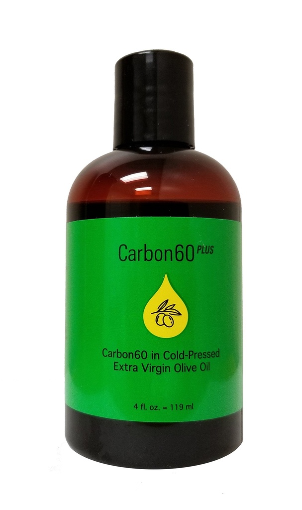 碳60加常态强度. 比大多数竞争者多出20mg每100ml碳60. 碳60,冷压额外处女橄榄油,c60