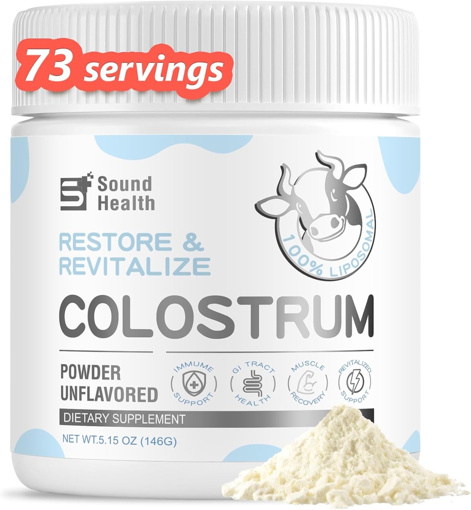 Colostrum 人肉补充粉 - 古特健康,发型生长,美容,和免疫支持的有机Bovine Colostrum 补充粉 - 不受欢迎(73种服务)