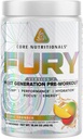 Core Nutritionals Fury V2: Pre-Workout Powder to Maximize Performance in The Gym W/Zum-XR® Caffeine, L-CItruline, and Alpha GPC (40 Scoops) (Tropic Thunder)