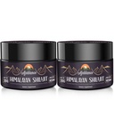 Ajoblanco 600mg 天然喜马拉雅有机物 Shilajit Resin - 喜马拉雅黄金 Shilajit Resin 与高能源、强度和豁免的有机Ayurvedic Blend,包2