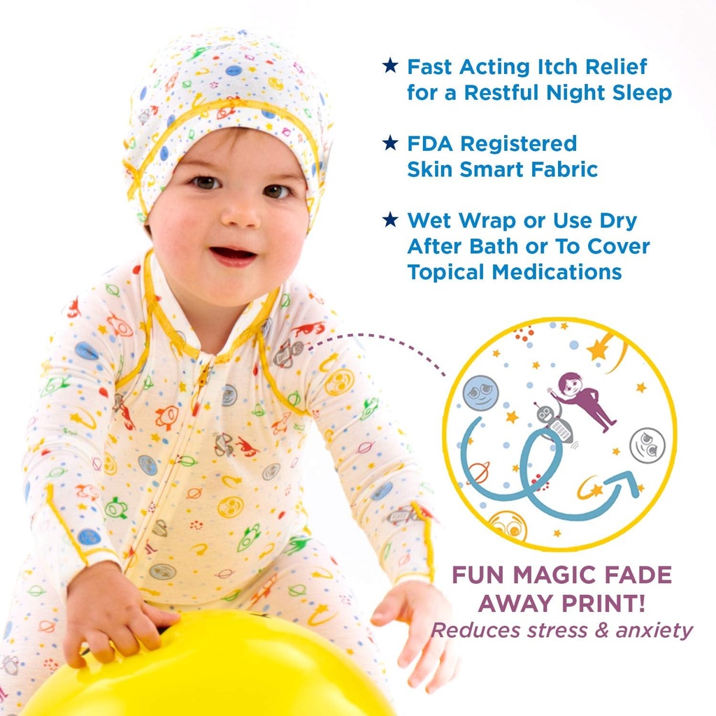 Eczema Cradle Cap Rash + 中度致严重Scalp Eczema 和 Seborrheic 皮肤炎睡眠治疗-婴儿和托德勒