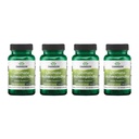 Swanson Ultimate Ashwagandha KSM-66 - 支持健康应激水平和放松的草药补充剂 - 促进冷静和放松的心律的自然公式 - (60 Veggie Capsules, 每人250毫克)(4包)