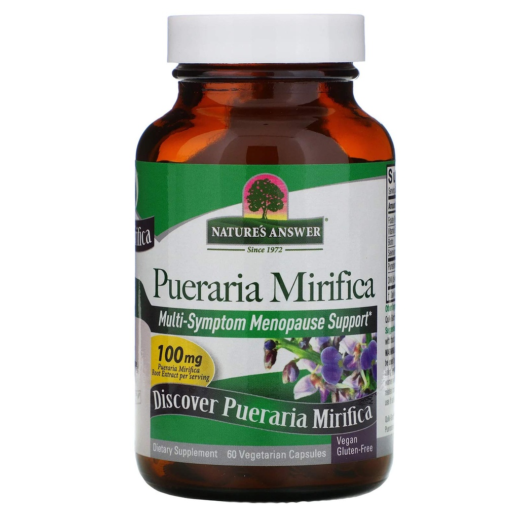 自然之答 Pueraria Mirifica Vegetarian Capsules, 60国