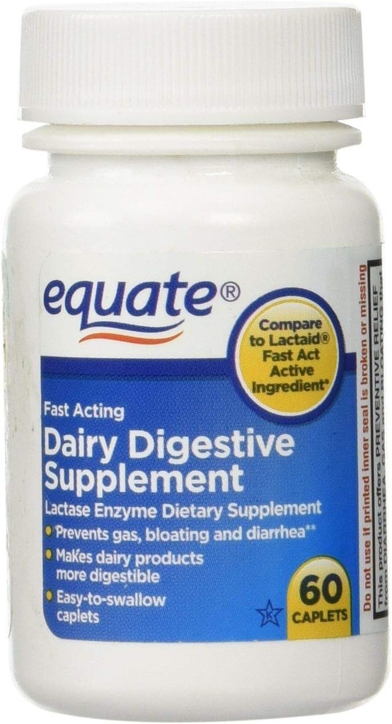 Quante Quick Action 奶制品摘要补编, 60ct
