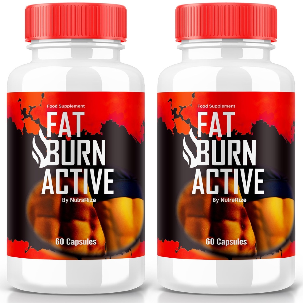 (2 Pack) Fat Burn Active Pills, Fat Burner Active Advance Keto 公式 - 高级体重损失支持,全天然 Keto 补充, Fat Burn Keto Vitamins, Fat Burn Keto Active Reviews (120 Capsules)