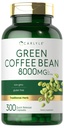 Carlyle Green Coffee Bean 抽取 | 8000 mg | 300 Capsules | 非GMO 和 Gluten 自由公式 | 传统草药补充剂